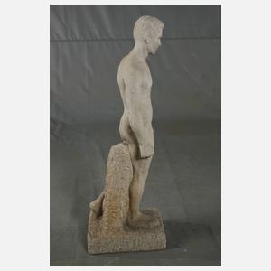 Gartenfigur männlicher Akt