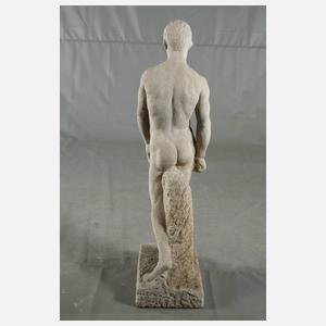 Gartenfigur männlicher Akt