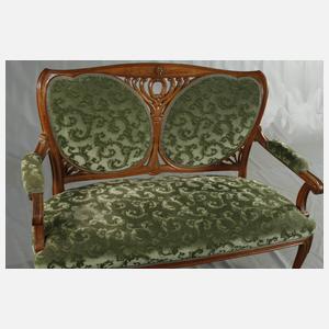 Große Jugendstil-Sitzgruppe