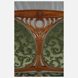 Große Jugendstil-Sitzgruppe