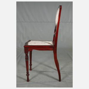 Vier Stühle Jugendstil