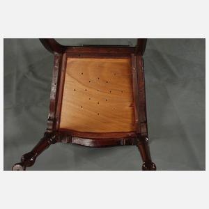 Vier Stühle Jugendstil