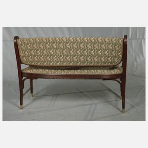 Otto Wagner, seltene Sitzbank Kohn