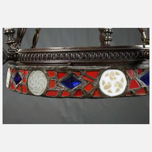 Großer Radleuchter Jugendstil