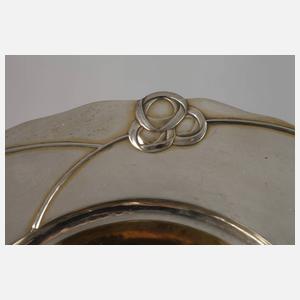 Silber Anbietschale Jugendstil