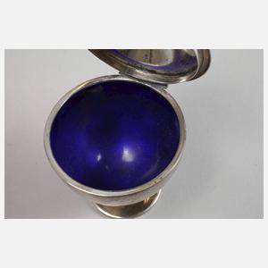 Silber Salznapf mit Löffel Georg Jensen