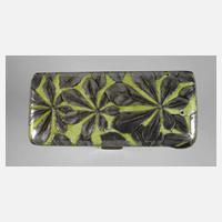 Silber Zigarettenetui mit Emaille111