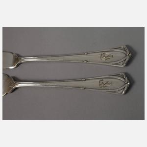 Silber Fischbesteck Peter Behrens