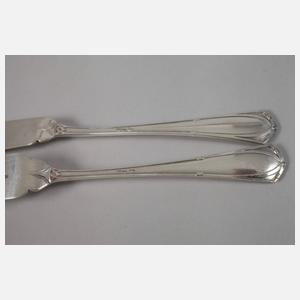 Silber Fischbesteck Peter Behrens