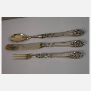 Figürliches Dessertbesteck