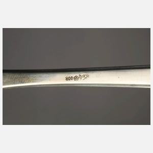 Silberbesteck Willy Carl Hübner