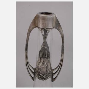 WMF Geislingen Paar kleine Jugendstilvasen