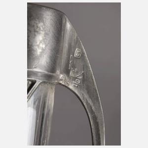 WMF Geislingen Paar kleine Jugendstilvasen