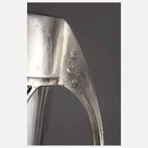 WMF Geislingen Paar kleine Jugendstilvasen