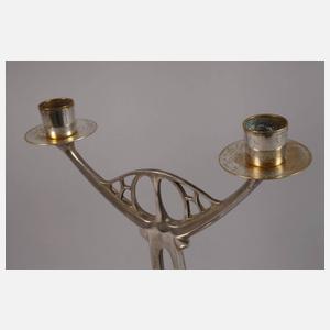 WMF Geislingen Leuchter Albin Müller