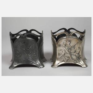 Drei Flaschenständer WMF