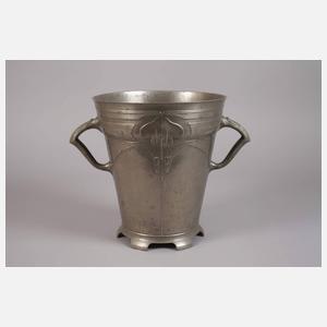 Jugendstil Weinkühler Zinn