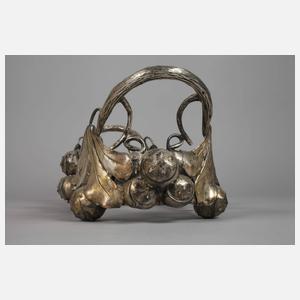 Große Jardiniere Kastaniendekor