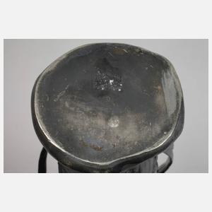 Jugendstilvase mit Mohndekor