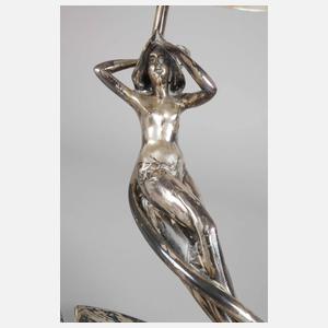 Figürliche Nautiluslampe Moritz Hacker Wien