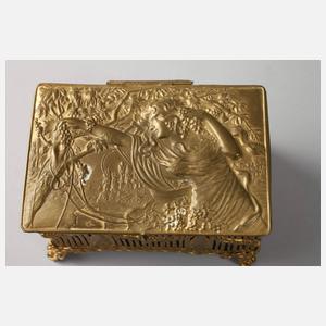 Kleine Jugendstilschatulle