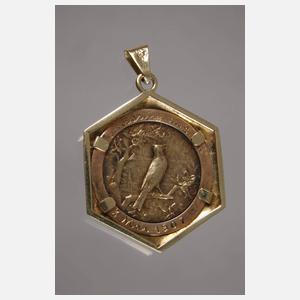 Schmuckanhänger mit Diamanten