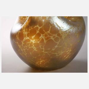 Loetz Wwe. Vase mit gekniffenem Rand