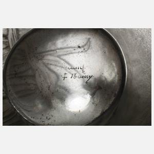 Vase Daum Nancy mit Libelle