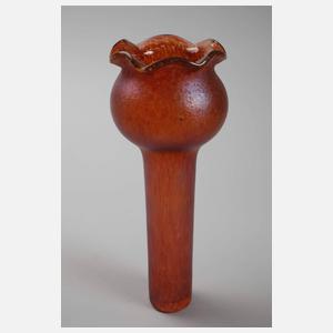 Jugendstilvase mit Bronzemontierung