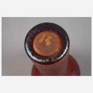 Jugendstilvase mit Bronzemontierung