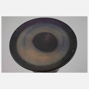 Vase Émile Gallé mit Libellendekor