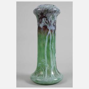 Ätzglasvase Daum Nancy