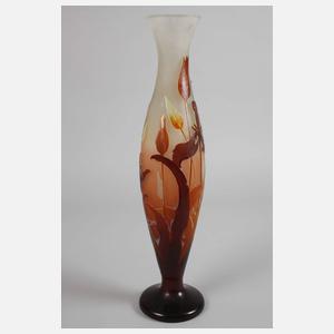 Große Vase Émile Gallé