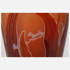 Große Vase Émile Gallé