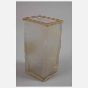 Daum Nancy Vase mit Mohnblüte