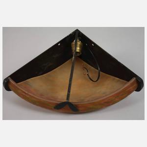 Daum Nancy Paar Wandlampen zur Eckaufhängung