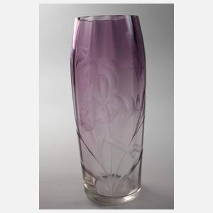 Moser Karlsbad Vase Irisdekor