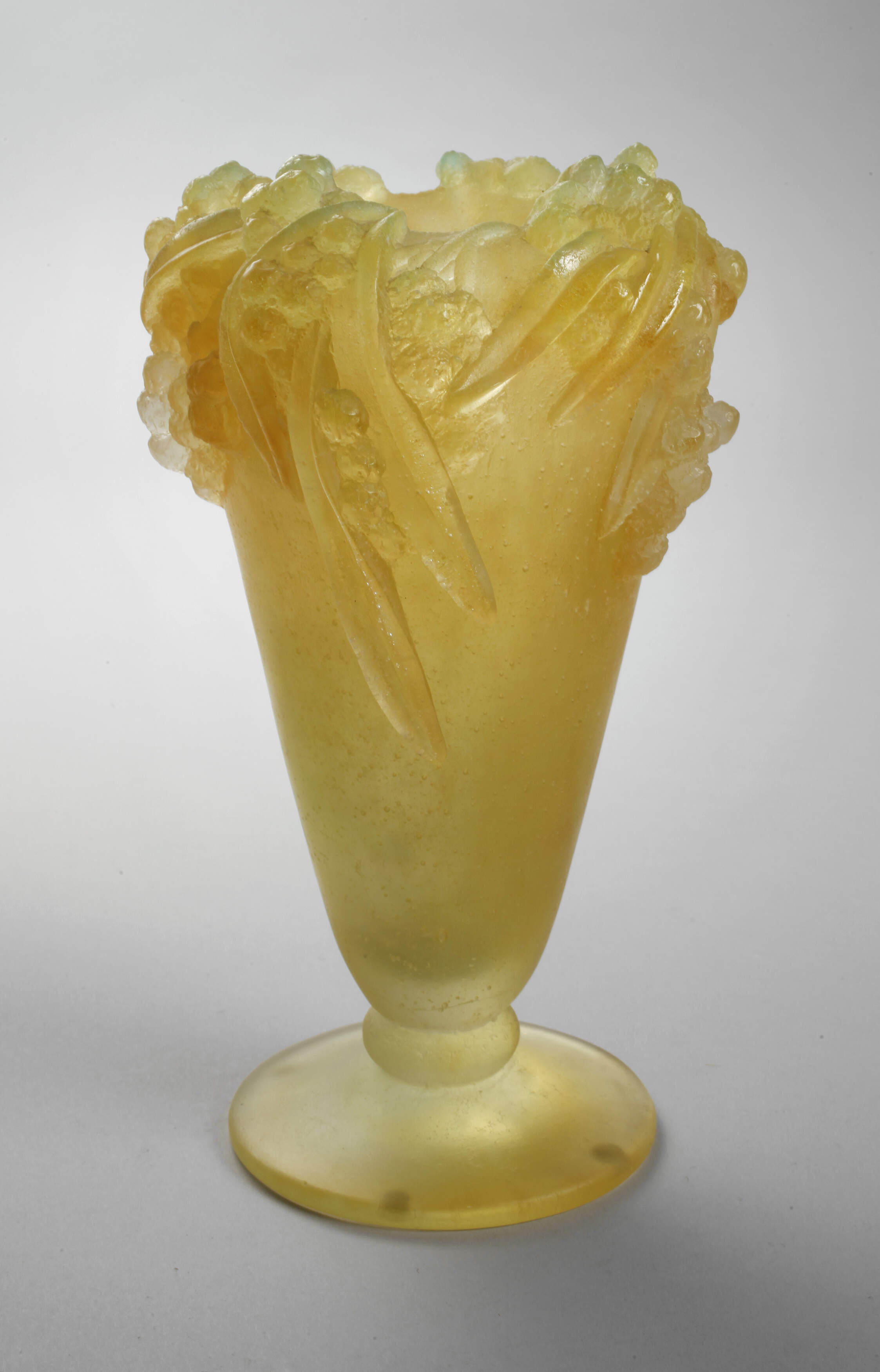 Daum Nancy Vase Pâte de Verre