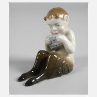 Fraureuth "Sitzender Faun mit Panflöte"111