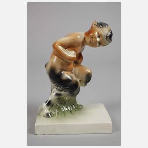 Goebel Konvolut spielende Faune