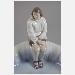 Kopenhagen Grönländerin auf Schale