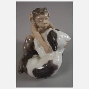 Kopenhagen "Faun mit Katze"