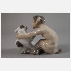 Kopenhagen "Faun mit Katze"