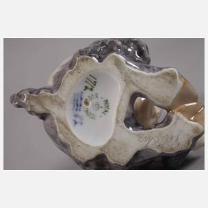 Kopenhagen Faun mit Schlange