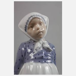 Kopenhagen Bauernmädchen beim Essentragen