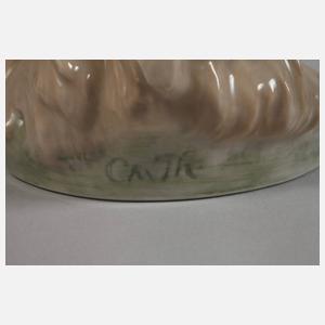 Kopenhagen Bauernmädchen beim Essentragen