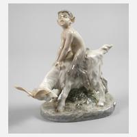 Kopenhagen Faun auf Ziege111