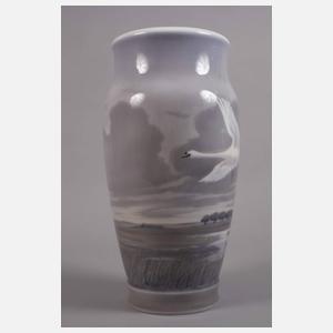 Kopenhagen Vase Schwanenmotiv