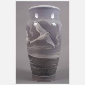 Kopenhagen Vase Schwanenmotiv