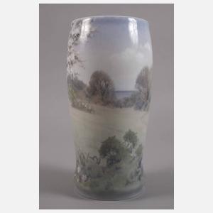 Kopenhagen Unikatvase Frühlingslandschaft